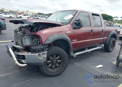 2006 Ford F250 Lariat/Xl/Xlt из США, поврежденный, VIN 1FTSW21P26ED82347